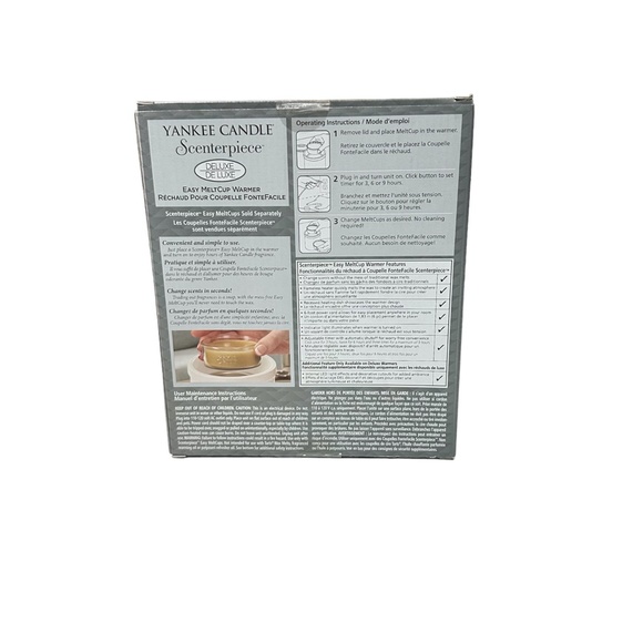 Yankee Candle Scenterpiece Meltcup Warmer - 1316986 Chloe C - Picture 2 of 2